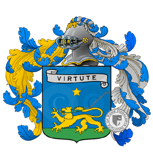 Coat of arms of family Bardelli, Bardella o Tardella