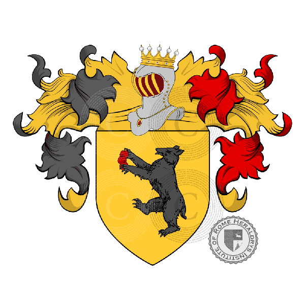 Escudo de la familia Petrarca
