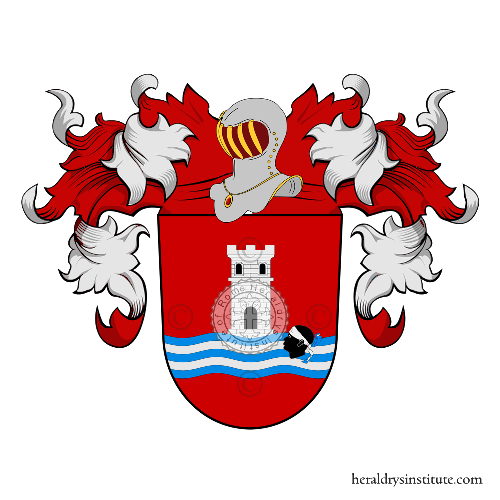 Coat of arms of family Nobre (Portuguese)