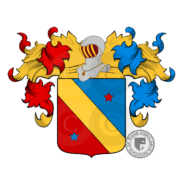 Coat of arms of family Campoverde