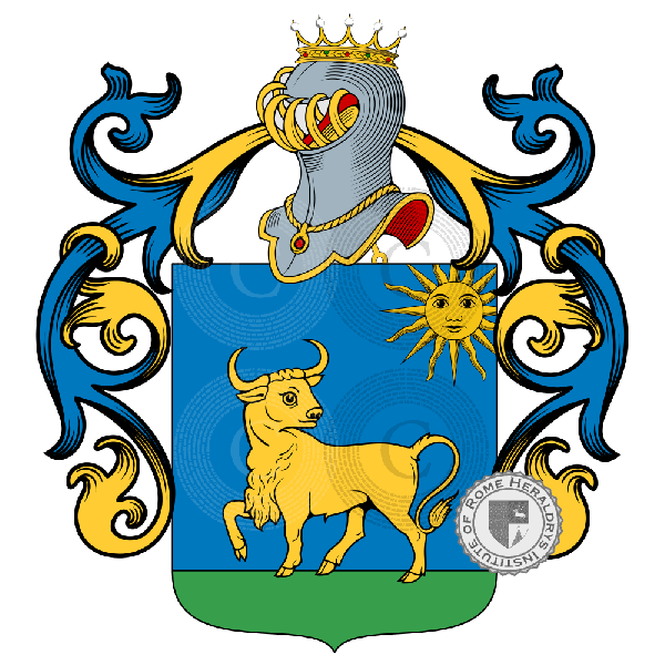 Coat of arms of family Bosi