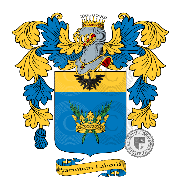 Coat of arms of family Di Gloria