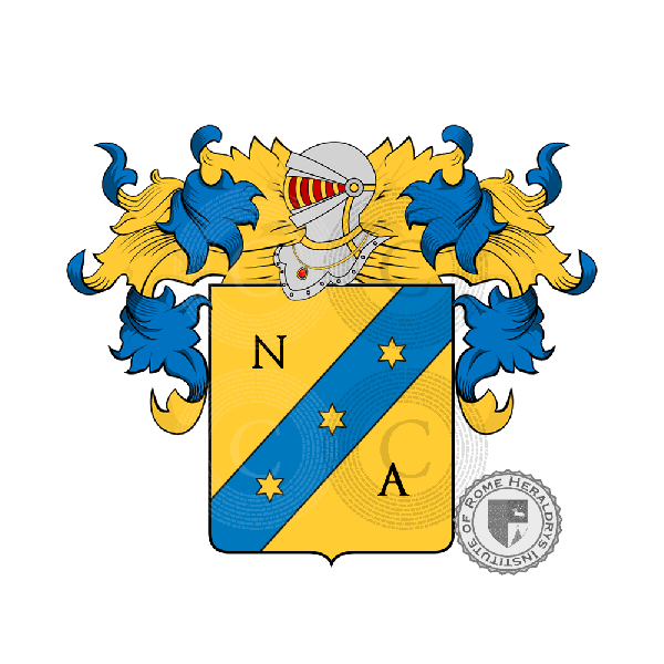 Coat of arms of family Antoni (dell')