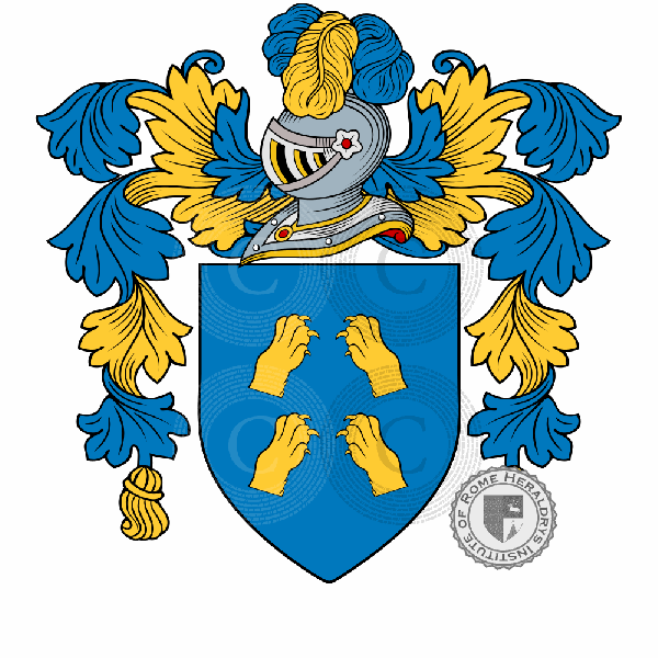 Coat of arms of family Bellomo