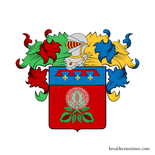Wappen der Familie Bazzani (Montefestino, Vignola)