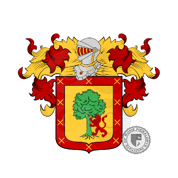 Coat of arms of family Ruiz o Ruis