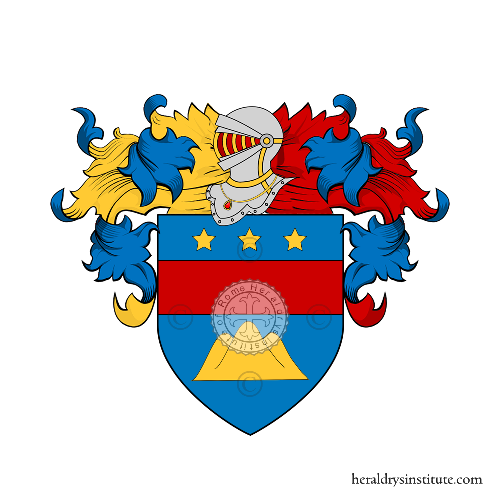 Coat of arms of family Ganganelli