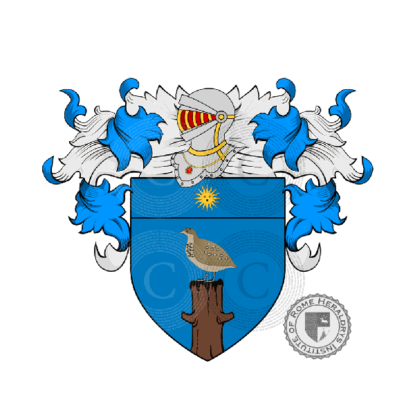 Coat of arms of family Qualerini