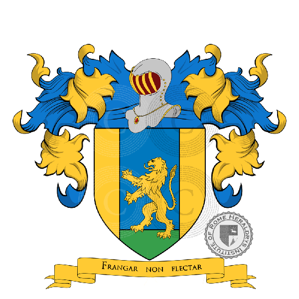 Coat of arms of family Danieli