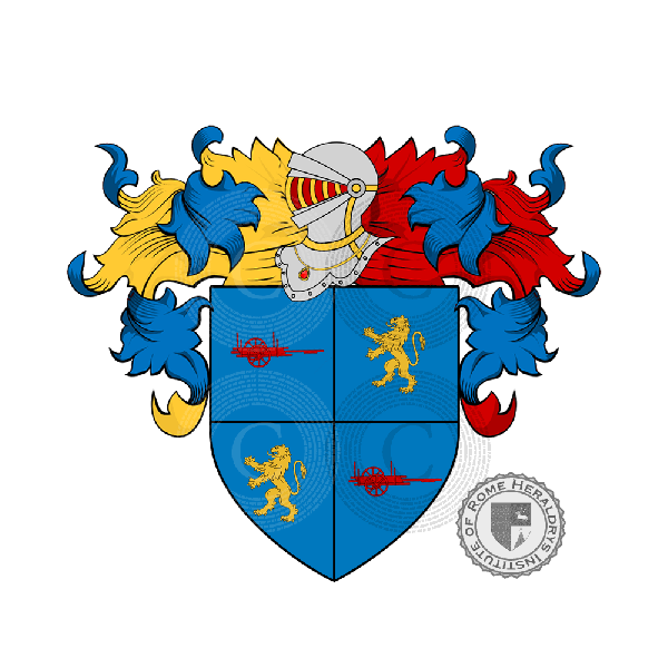 Wappen der Familie Papafava dei Carraresi   ref: 15863
