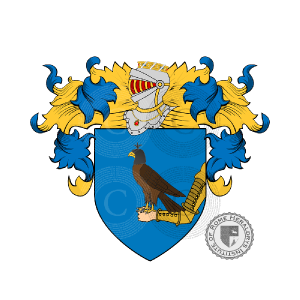 Coat of arms of family Pellegrino