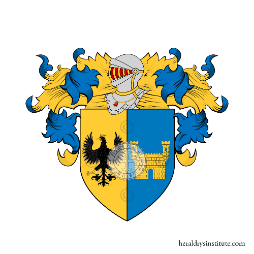 Coat of arms of family Merlini (Milano)