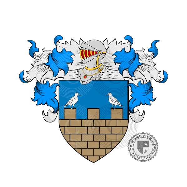 Escudo de la familia Merlini (Bologna)