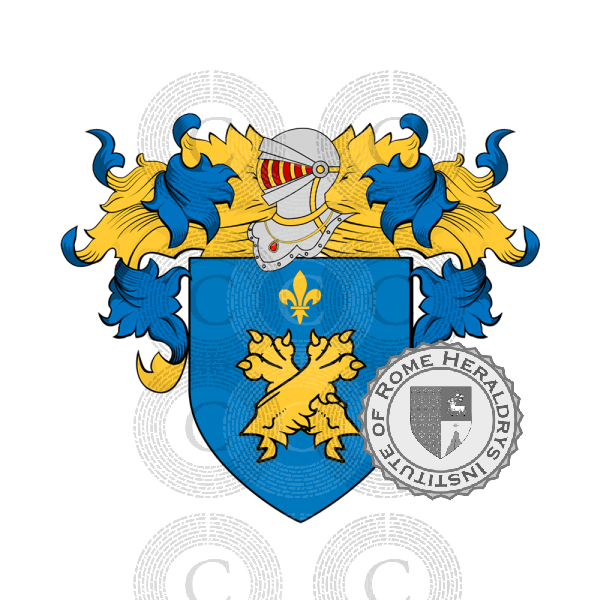 Coat of arms of family Merlini (Brescia)