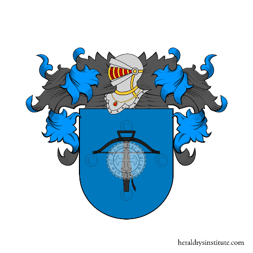 Coat of arms of family Angeiras (Galicia)