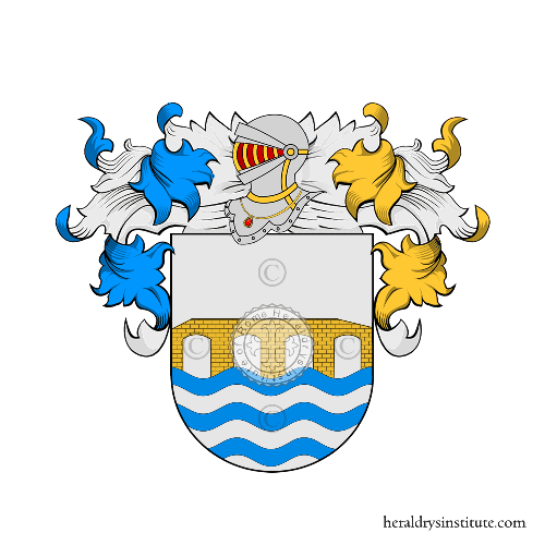 Coat of arms of family Manto (Galizia)