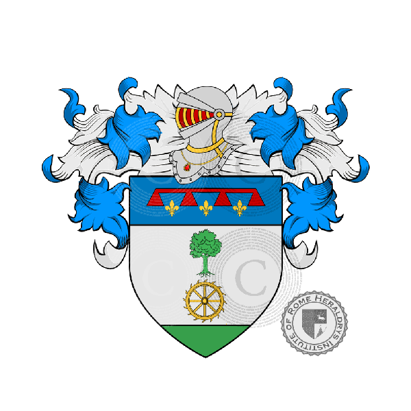Coat of arms of family Molinari