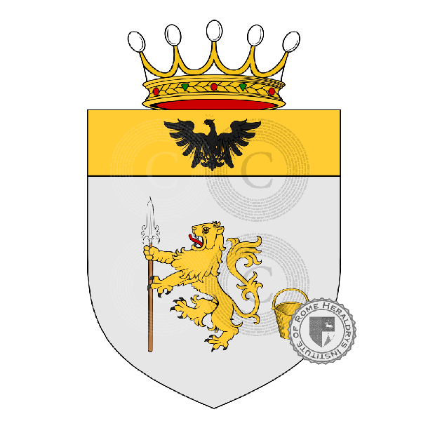 Coat of arms of family Marchi   ref: 15922