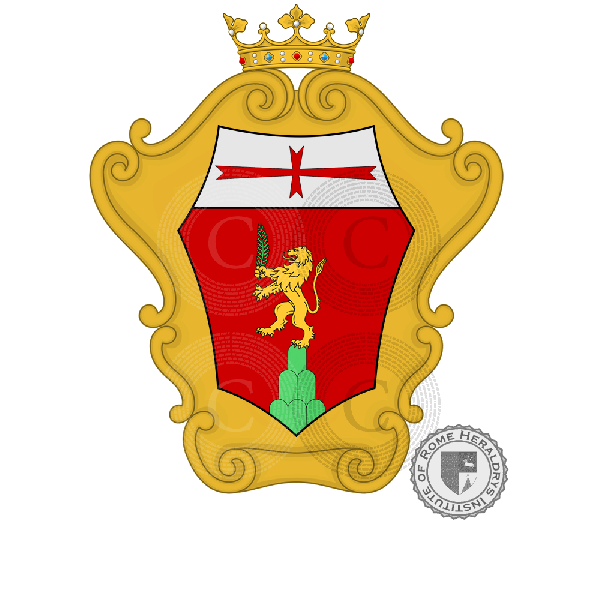 Coat of arms of family Leonetti
