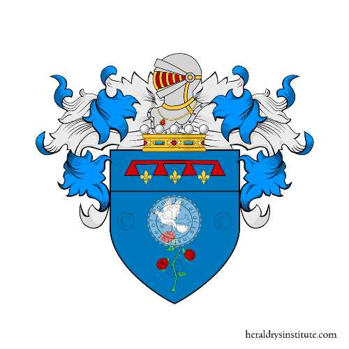 Coat of arms of family Vallini o Vallino