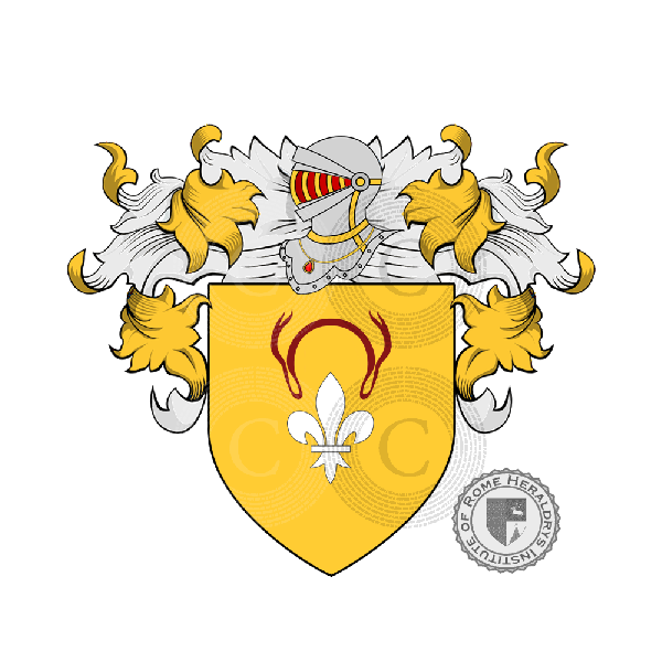 Coat of arms of family Schiavina