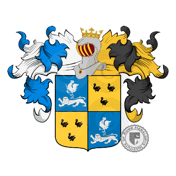 Coat of arms of family Chantalat