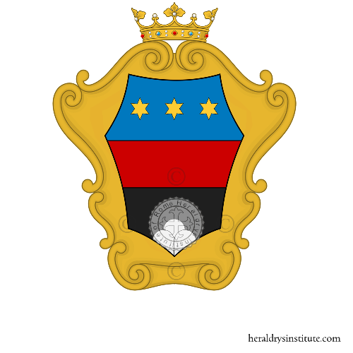 Wappen der Familie Taliani, Taliana o Taliano