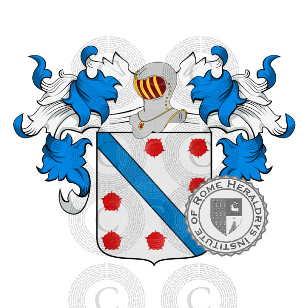 Coat of arms of family Fiorelli