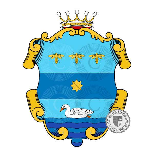 Coat of arms of family Paperini