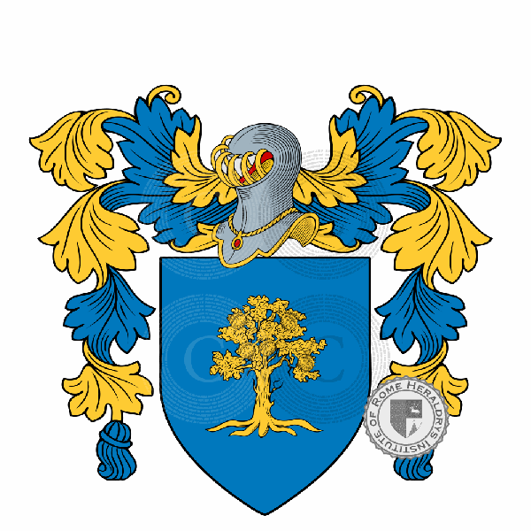 Coat of arms of family Crispi