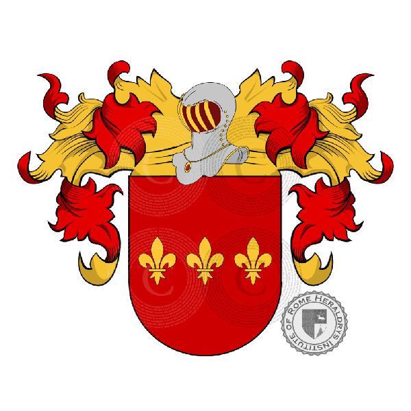 Coat of arms of family Maqueira