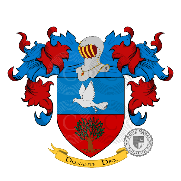 Coat of arms of family Donadei