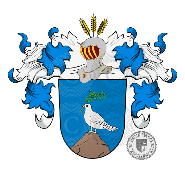 Coat of arms of family Bergen