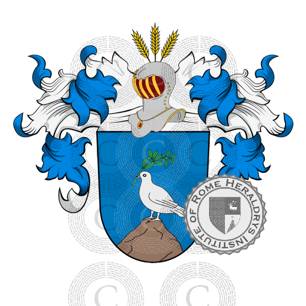 Coat of arms of family Bergen