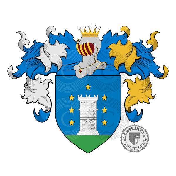 Coat of arms of family Minati