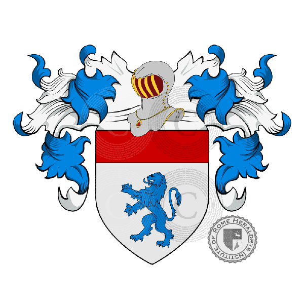 Coat of arms of family Bouchier