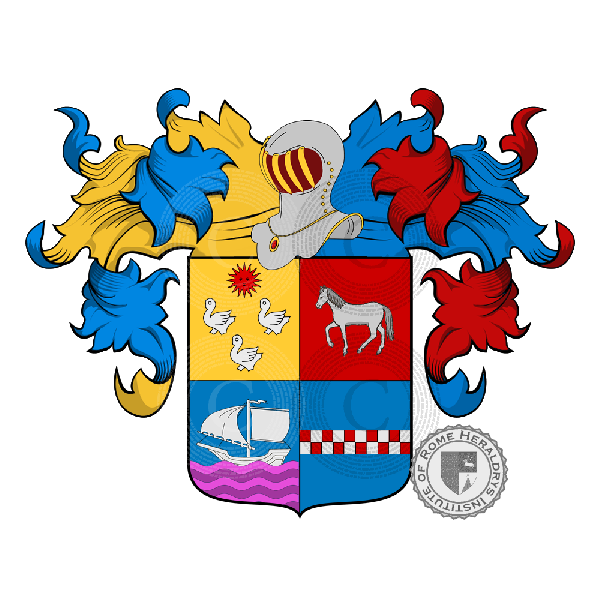 Coat of arms of family Simeoni