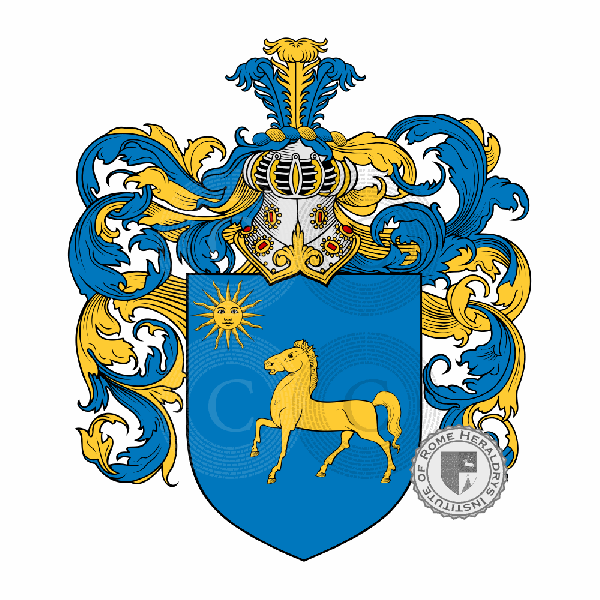 Coat of arms of family Baiardi