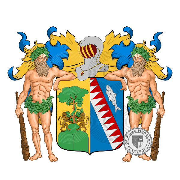 Coat of arms of family De Vito Piscicelli