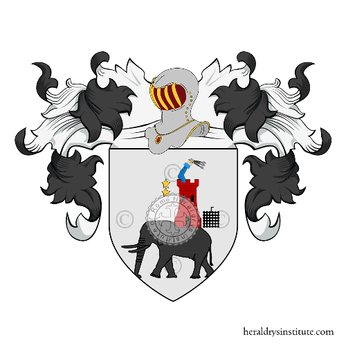 Wappen der Familie Aresu o Areso