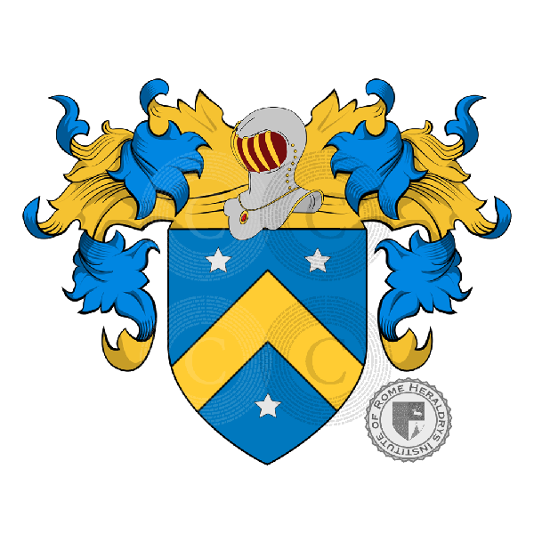 Coat of arms of family Fantin