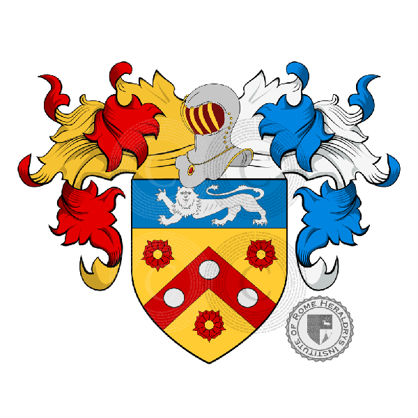Wappen der Familie Danesi (Piemonte)