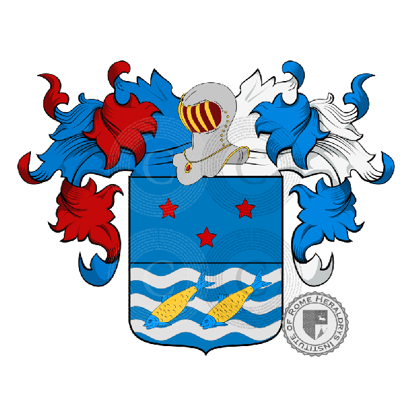 Coat of arms of family Lucioli