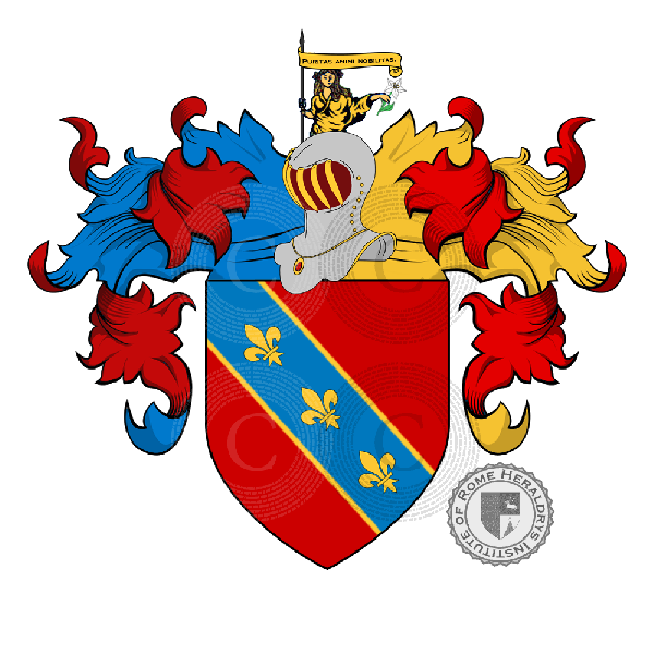 Coat of arms of family Medaglio