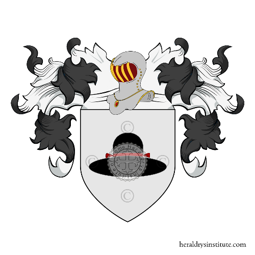 Coat of arms of family Capelli (Emilia)