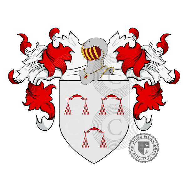 Coat of arms of family Capelli