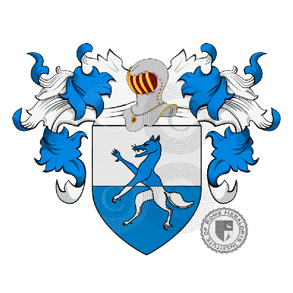 Coat of arms of family Zane