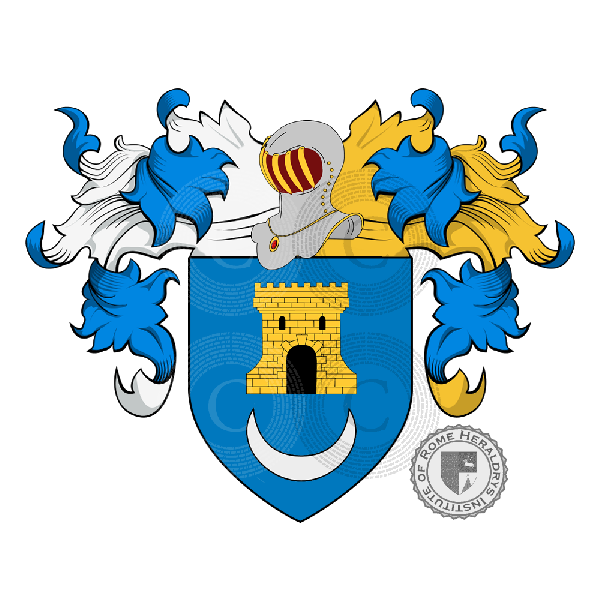Coat of arms of family Grava