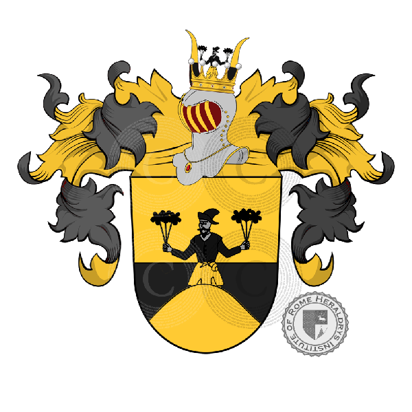 Escudo de la familia Hohenberger (Bavière)