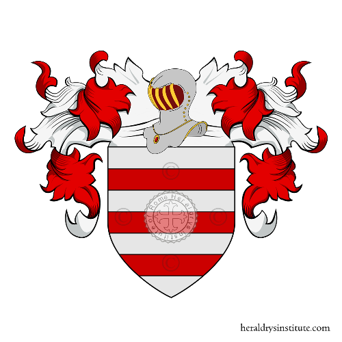 Wappen der Familie Silvera o Silveira   ref: 16246